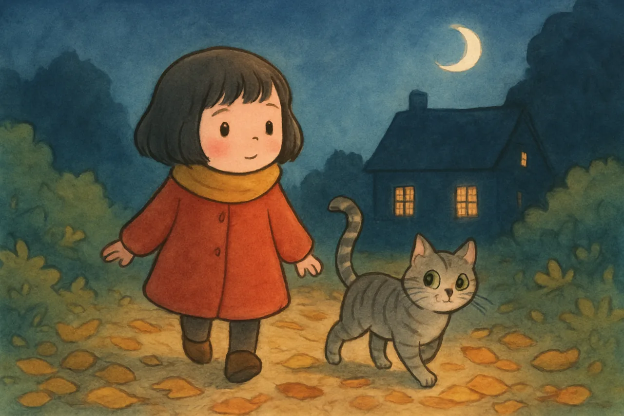 Story scene illustration