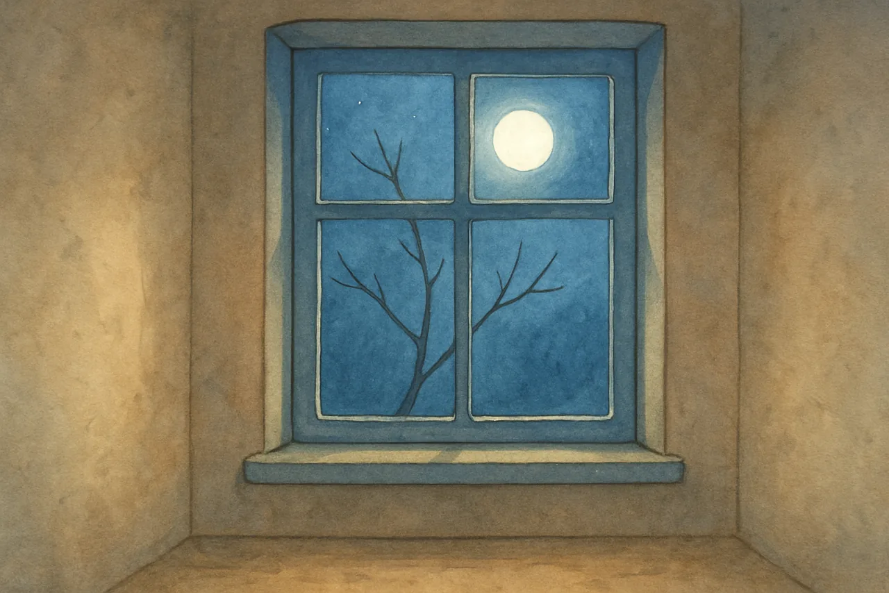 Story scene illustration