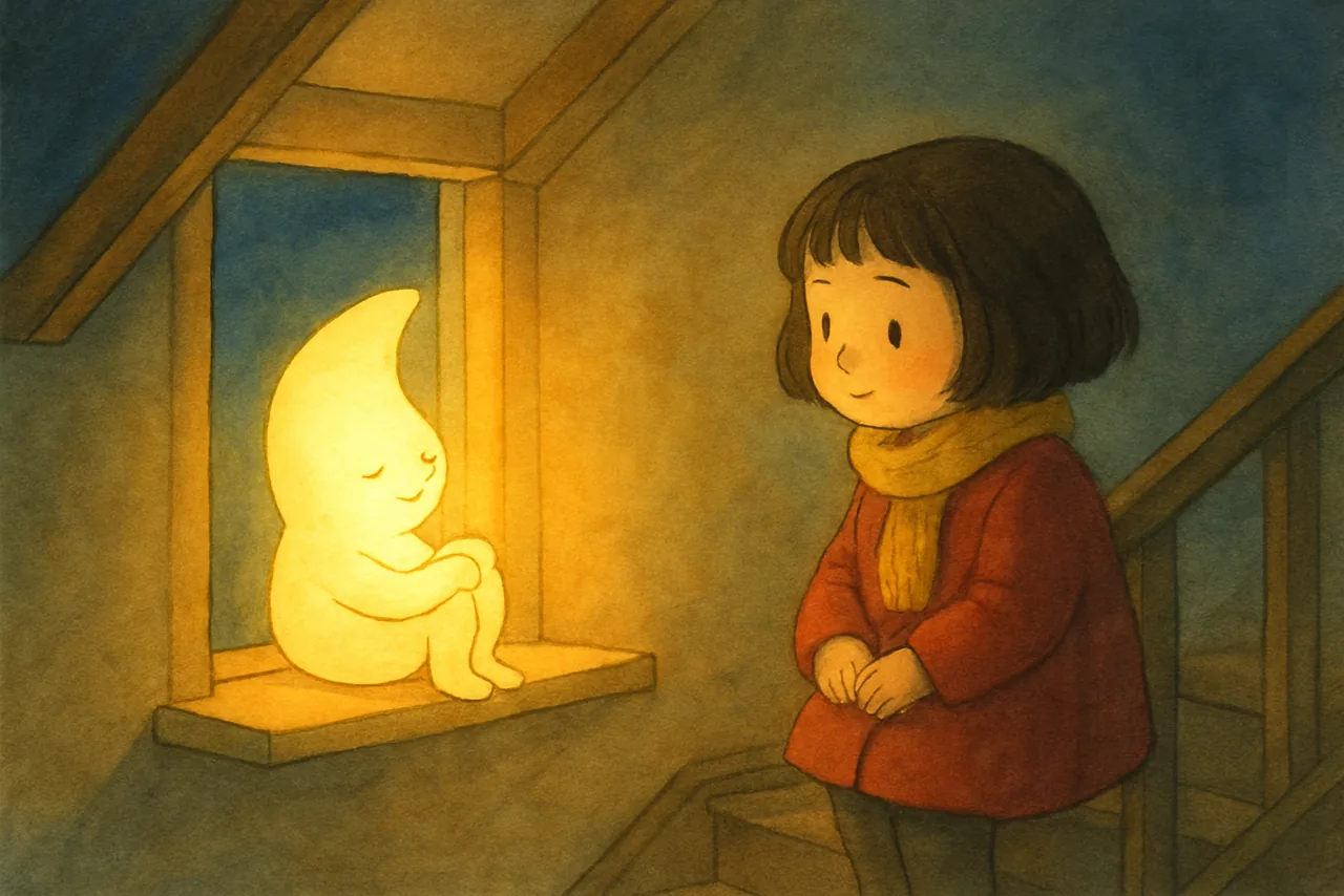 Story scene illustration