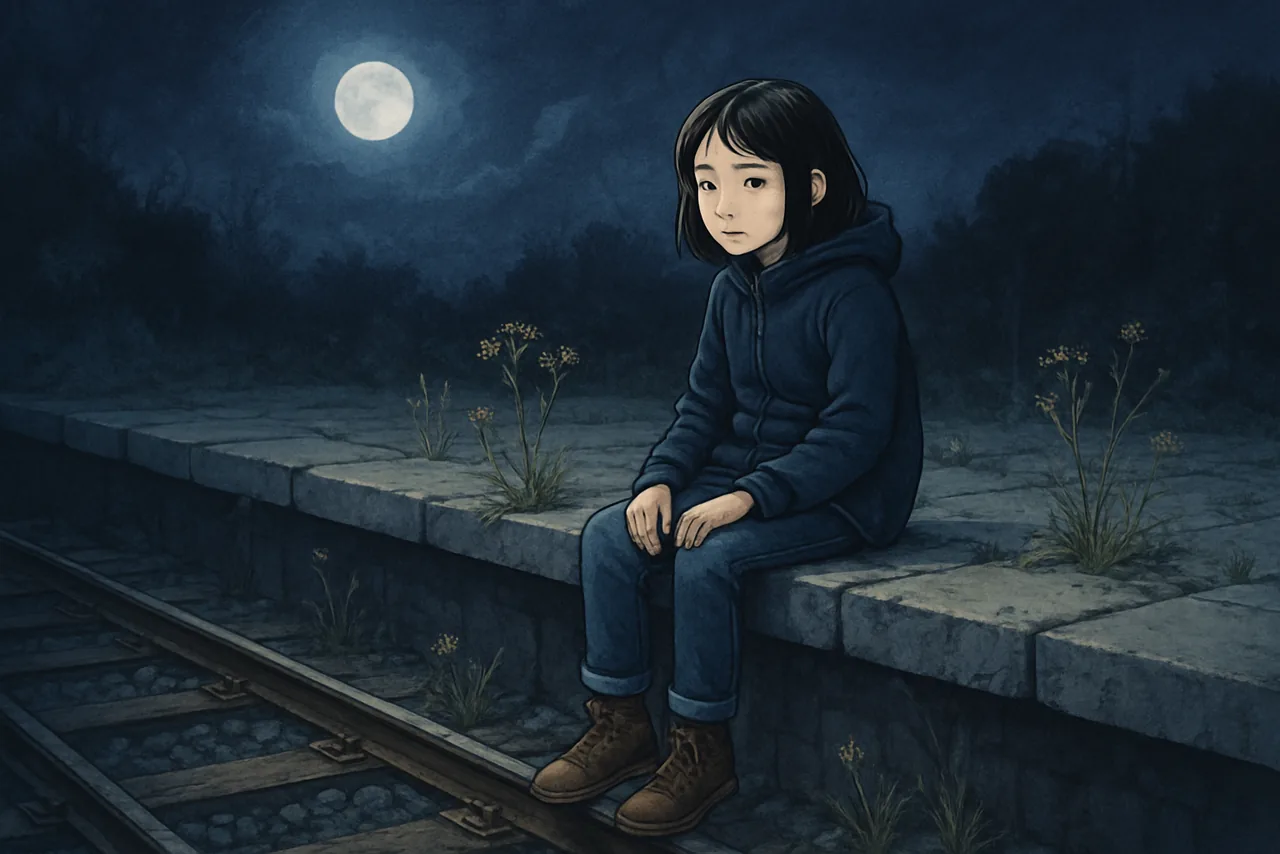Story scene illustration