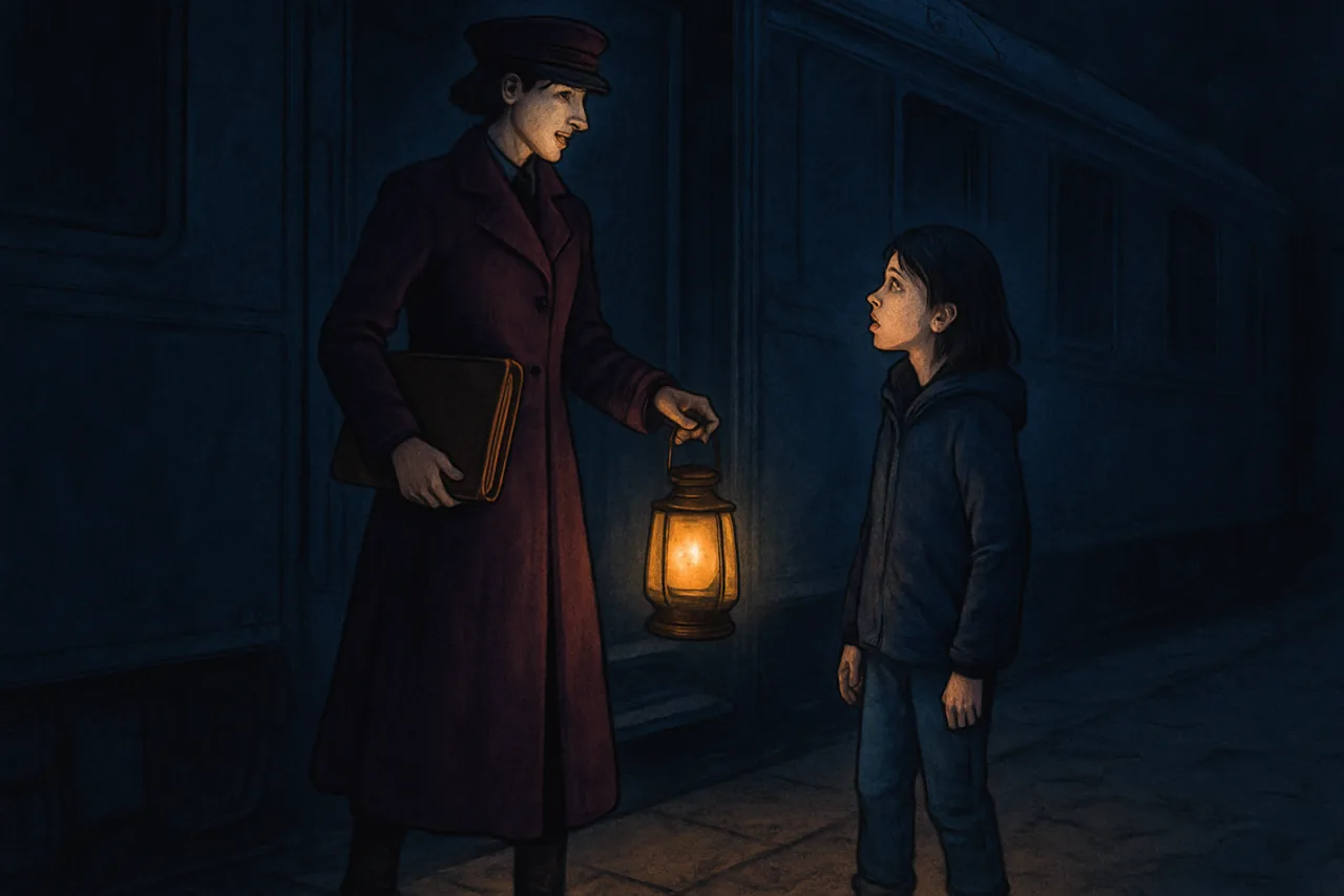 Story scene illustration
