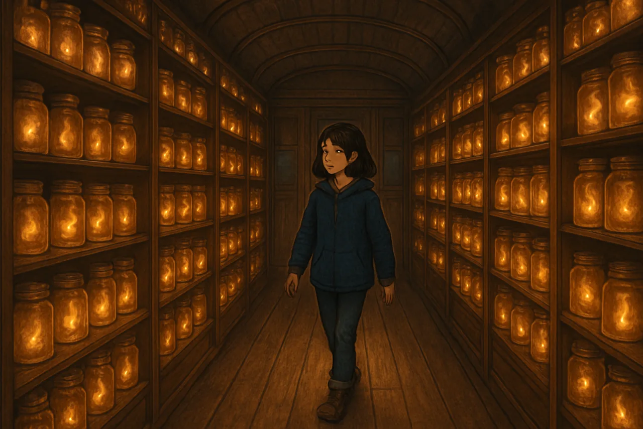 Story scene illustration