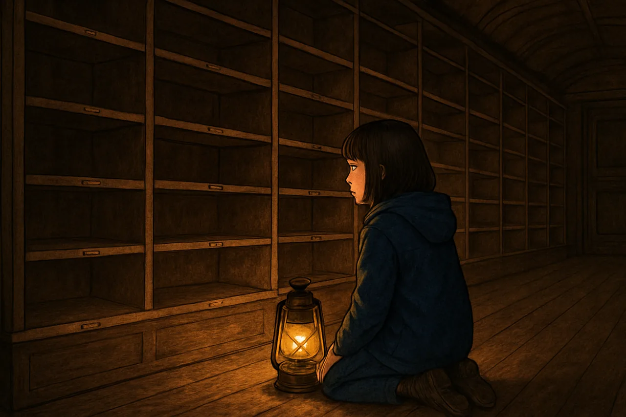 Story scene illustration